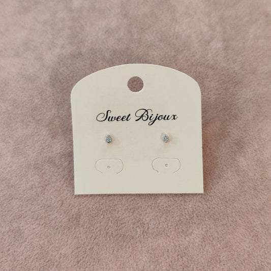 Brinco gotinha de zircônia 1CE73CE