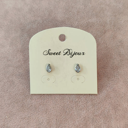 Brinco gotinha de zircônia 1CE750D