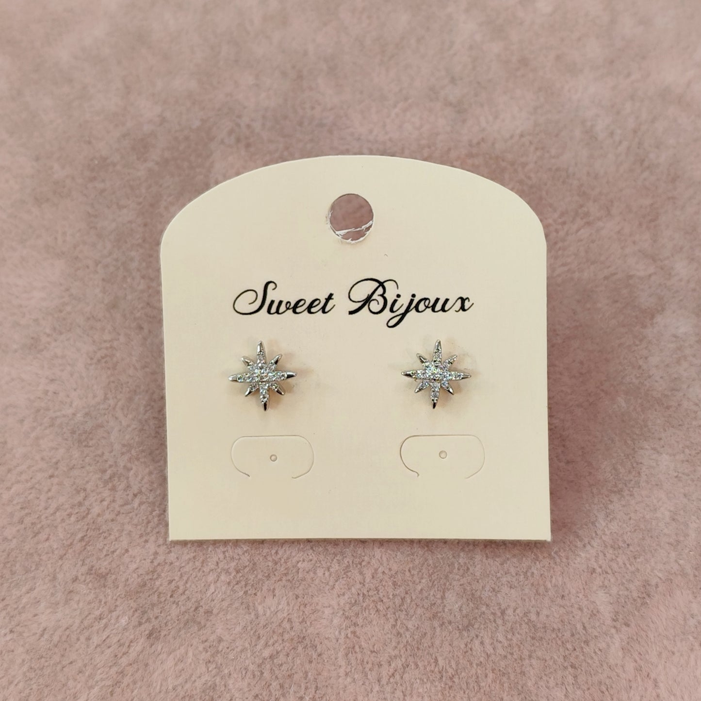 Brinco estrela M de zircônia 1CE94F1