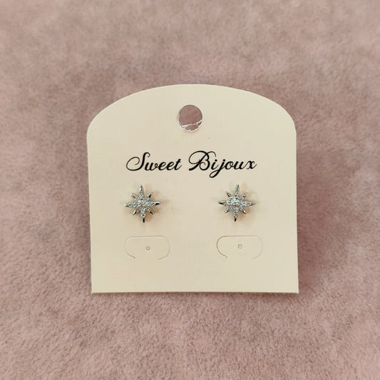 Brinco estrela M de zircônia 1CE94F1