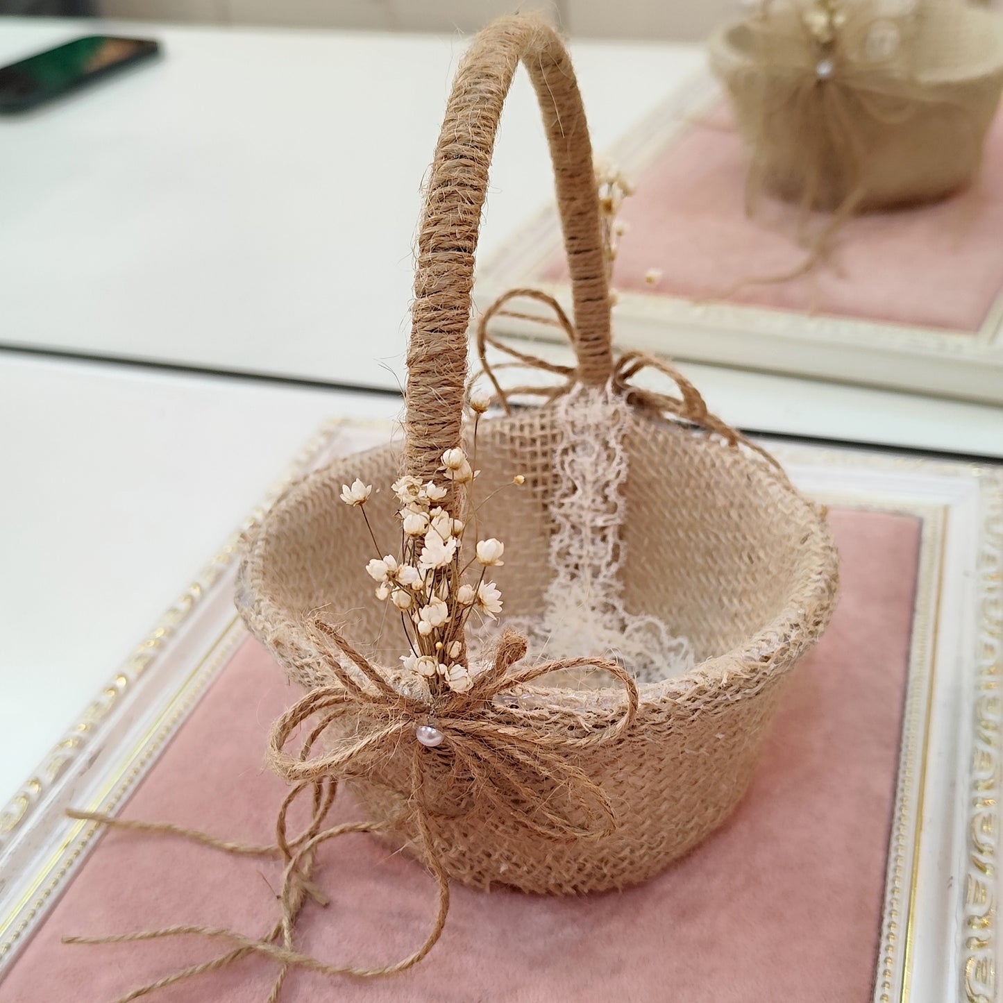 Cesta para floristas e daminha 1D0A382