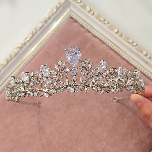 Coroa de noiva de zircônia 17CA0DF