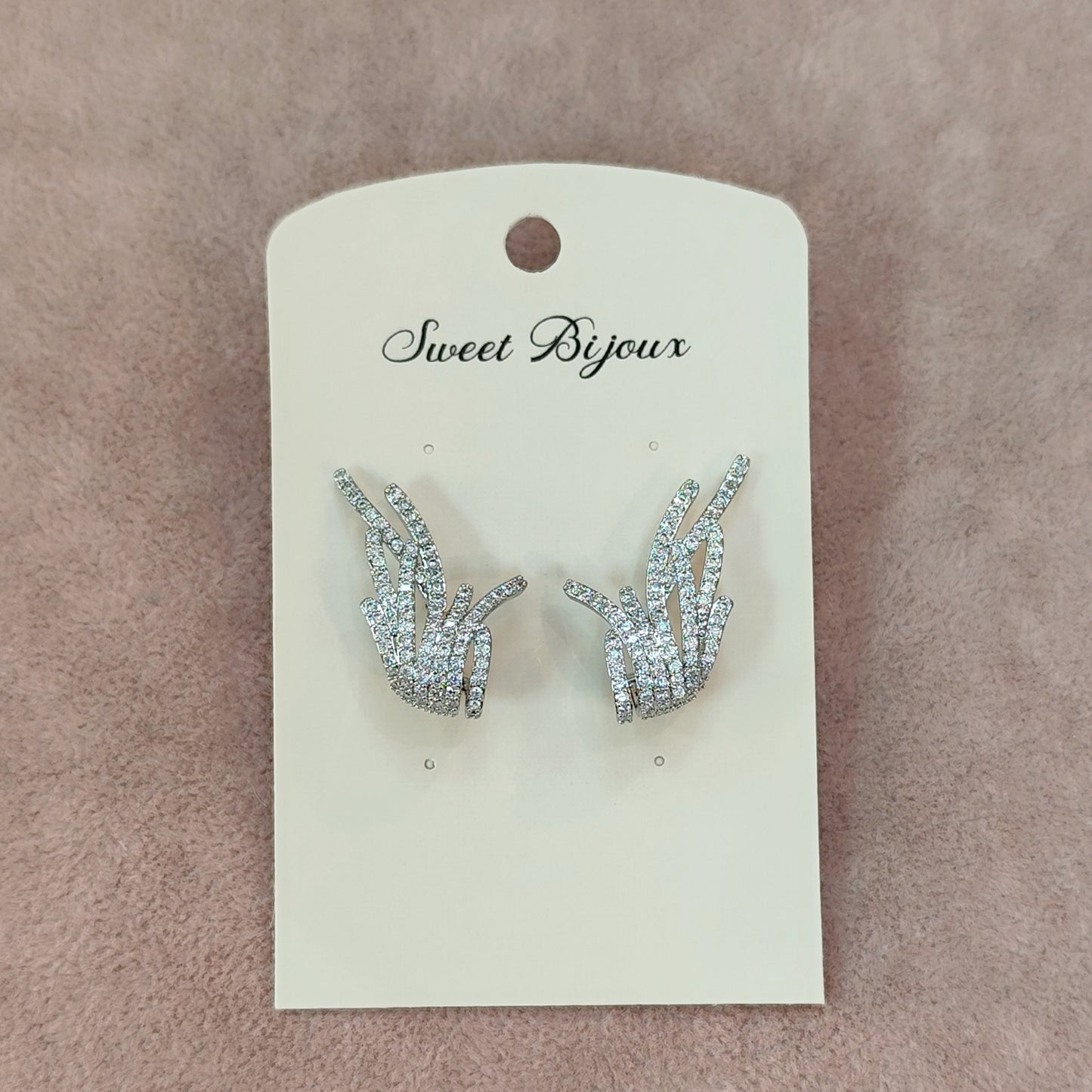 Brinco earcuff de zircônia 212C735