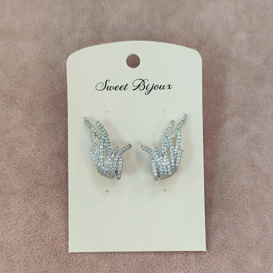 Brinco earcuff de zircônia 212C735