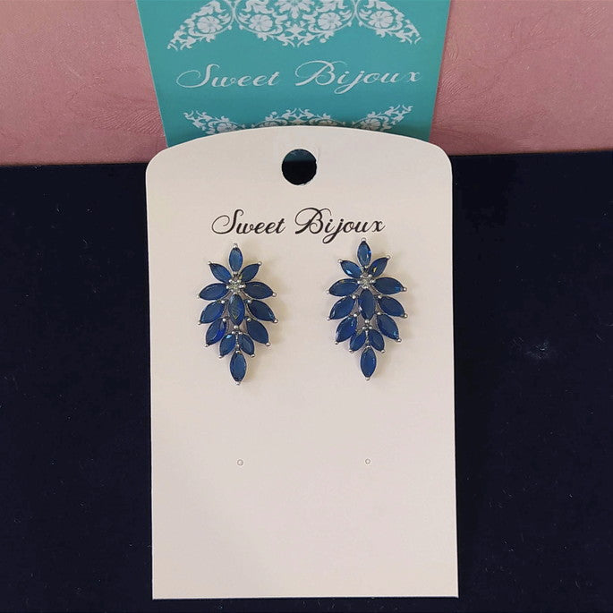 Brinco navetes de Zircônia 1ACA1FB